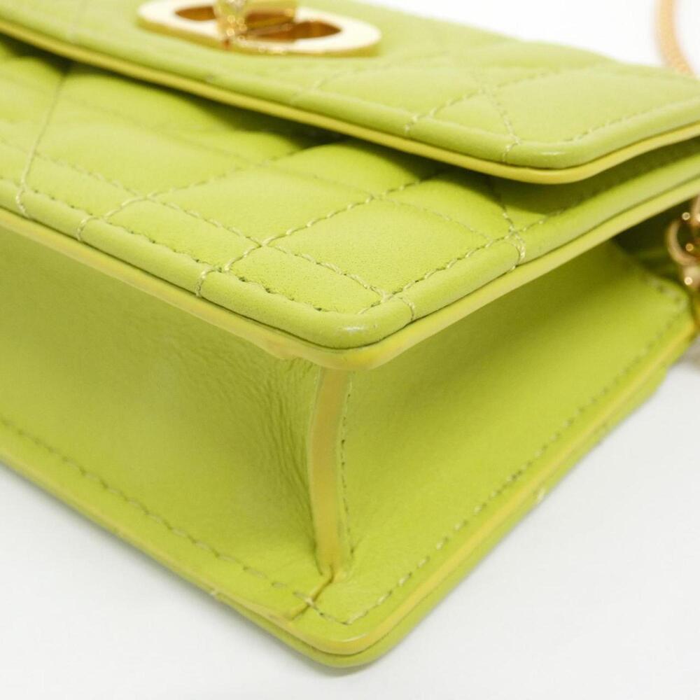 CHRISTIAN DIOR Yellow Shoulder Bag - Picture 3 of 10